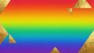 Geometric Rainbow Foil