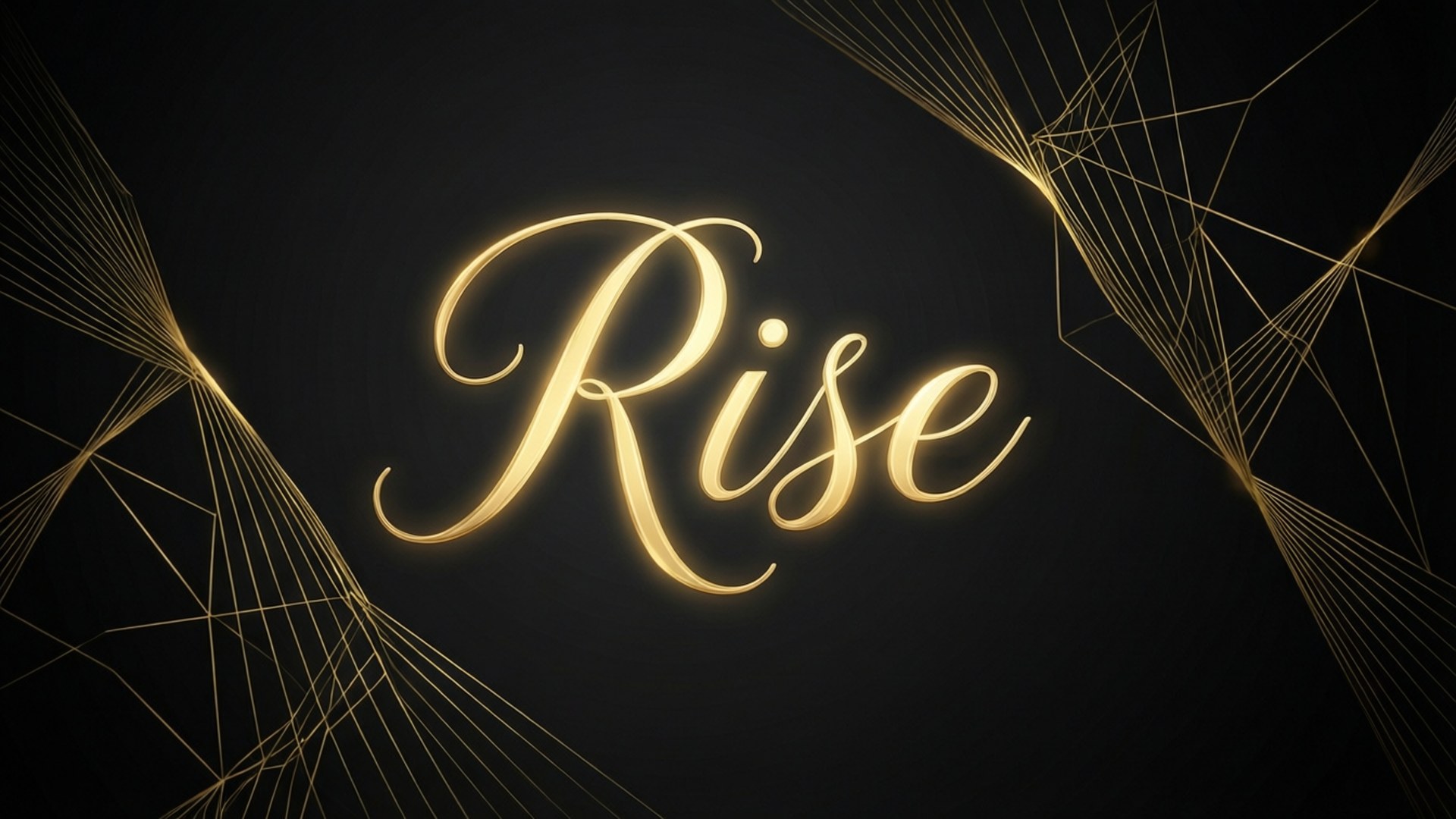 Geometric Rise Quote by Wallpapers.art Studio