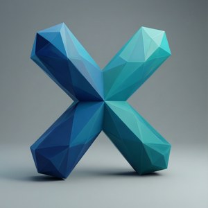 Geometric Rx Low Poly