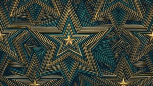 Geometric Star Pattern