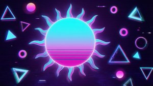 Geometric Sun Glow