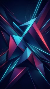 Geometric Tech Pattern
