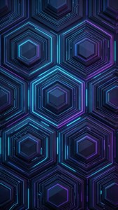 Geometric Tech Pattern