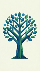 Geometric Tree SVG
