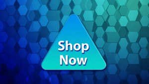 Geometric Triangle Button