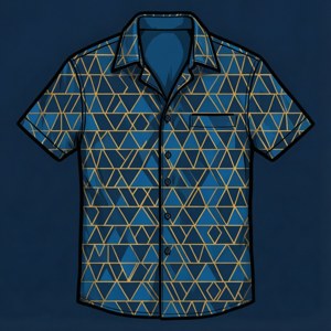 Geometric Triangle Pattern