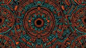 Geometric Tribal Mandala
