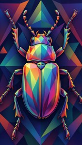 Geometric Weevil Pattern