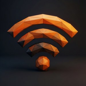 Geometric Wifi Icon