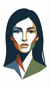 Geometric Woman SVG