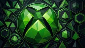 Geometric Xbox Logo Art