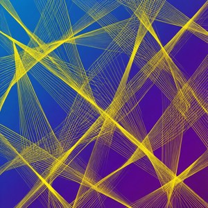 Geometric Yellow Lines