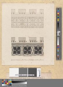 Geometrical Construction of the Freeze and Battlements in the House of Commons