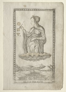 Geometry (from the Tarocchi, series C:  Liberal Arts, #24)