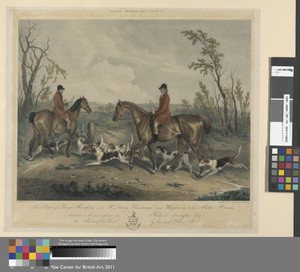 George Montford and W. Derry, Huntsman and Whipper-In to the Melton Hounds