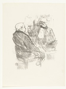 Georges Clemenceau en oogarts Mayer