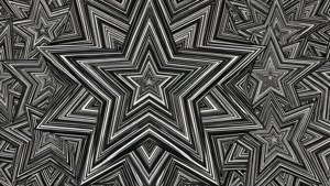 Geostar Op Art Illusion