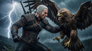 Geralt vs Griffin Storm