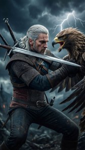 Geralt vs Griffin Storm