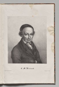 Germany's Famous Authors:  Portrait of Christopher Martin Wieland