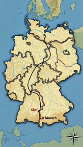 Germany Travel Route