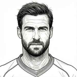 Gerrard Line Art
