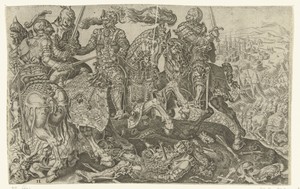 Gevangename van Frans I tijdens de slag van Pavia, 1525