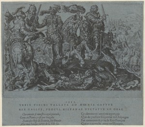 Gevangenname van Frans I tijdens de slag van Pavia