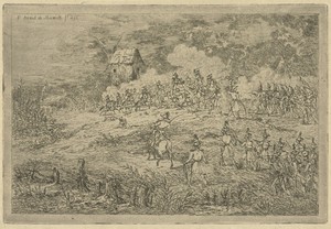 Gevecht tussen cavalerie en infanterie