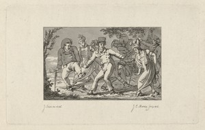 Gezelschap in een bos