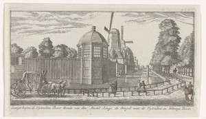 Gezicht buiten de Utrechtse Poort
