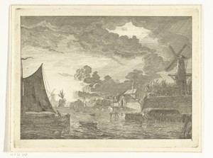 Gezicht buiten de Utrechtse Poort