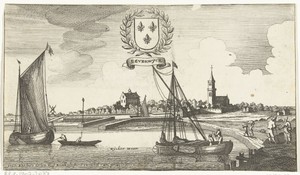 Gezicht op Beverwijk
