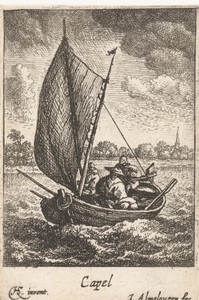 Gezicht op Capelle aan den IJssel