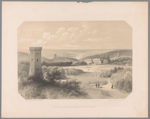 Gezicht op Château Royal d'Ardenne