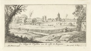 Gezicht op Châtillon
