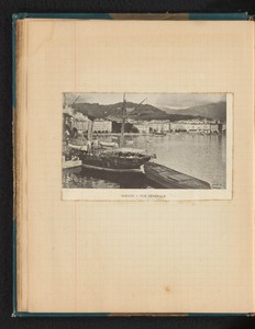 Gezicht op de baai van Ajaccio, Corsica