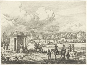 Gezicht op de bron van Watroz