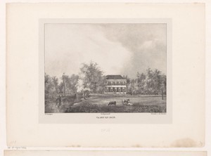 Gezicht op de buitenplaats Vaart en Duin
