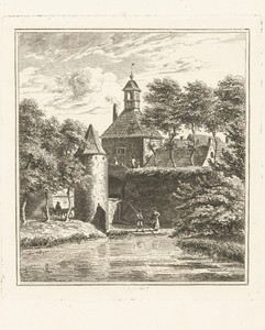Gezicht op de Burense Poort te Tiel