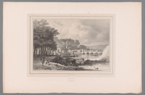 Gezicht op de citadel van Namen