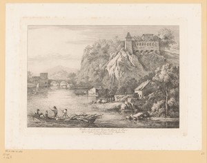 Gezicht op de Couvent des Carmes déchaussés te Lyon