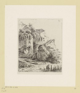 Gezicht op de Fontaine de Choulans