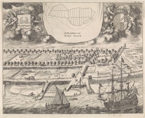 Gezicht op de heerlijkheid Nieuwland