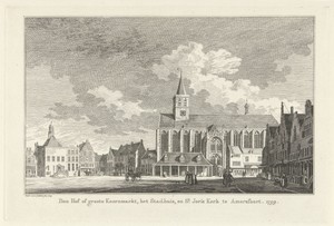 Gezicht op de Hof te Amersfoort, 1759