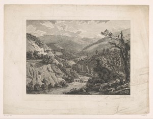 Gezicht op de Monte Catillo nabij Tivoli