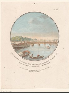 Gezicht op de Pont de la Concorde