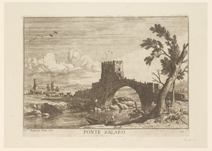 Gezicht op de Ponte Salaro