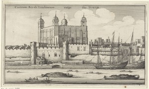 Gezicht op de Tower van Londen
