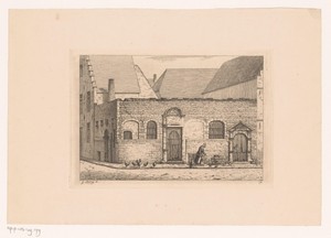 Gezicht op de Vierschaar in Antwerpen